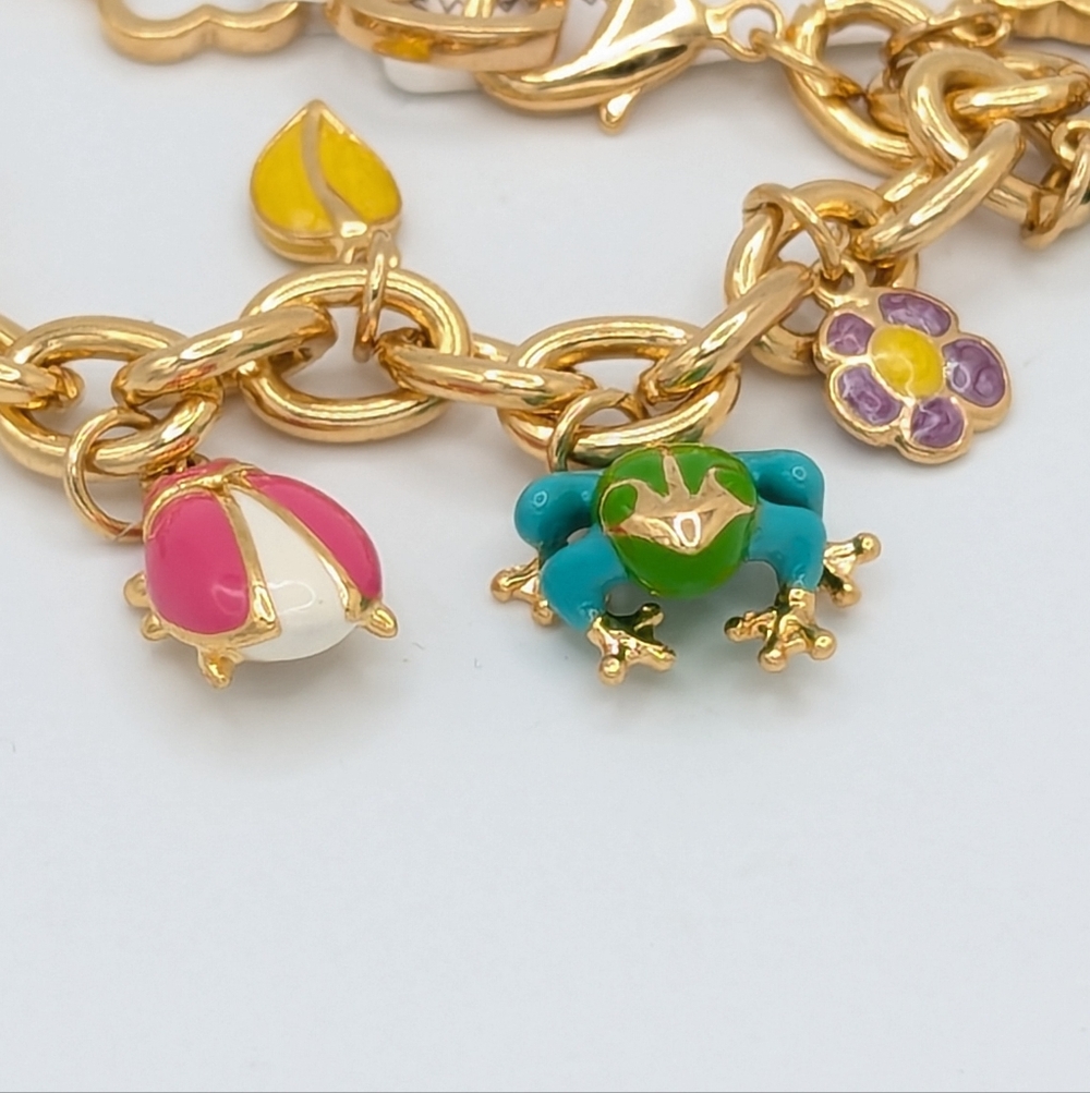Lauren G Adams Eau Charm Bracelet NEW - Picture 6 of 8